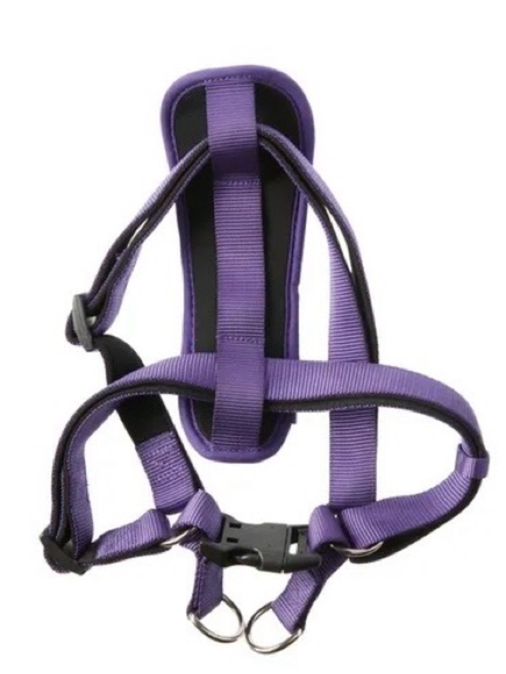 Vibrant Life Purple/Black Step-In Dog Harness Size Large